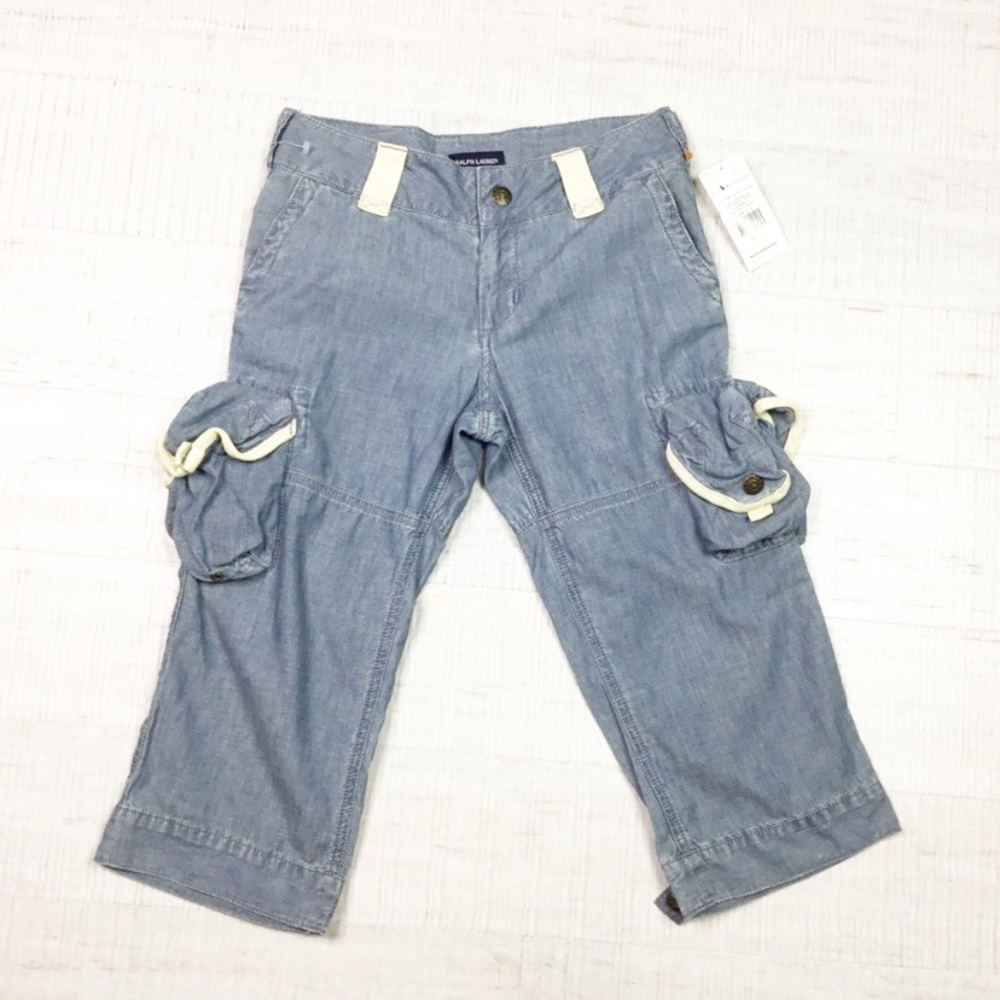 Ralph Lauren size 10 chambray pants